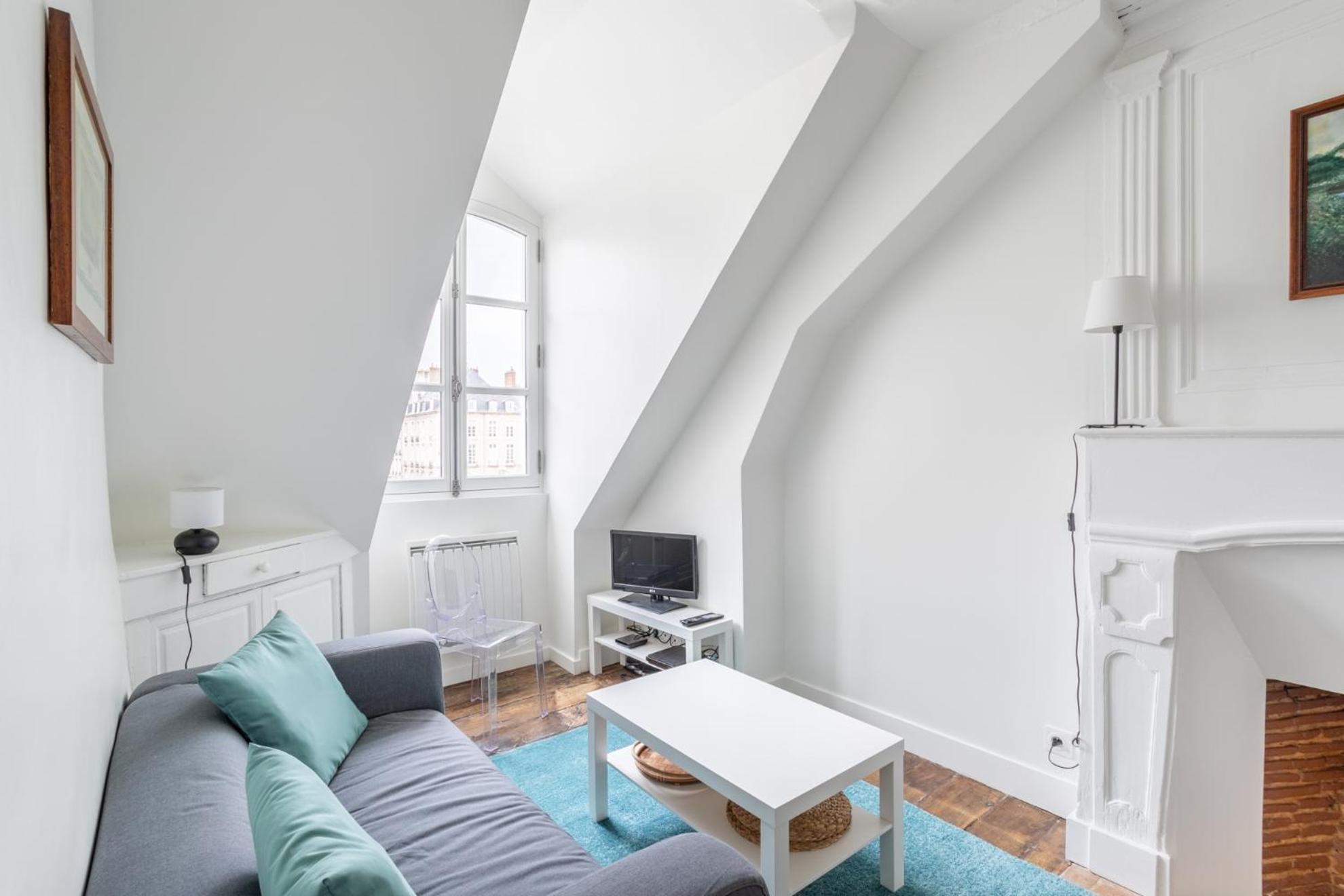 La Loge - T2 En Plein Coeur De La Ville Apartment Рен Екстериор снимка